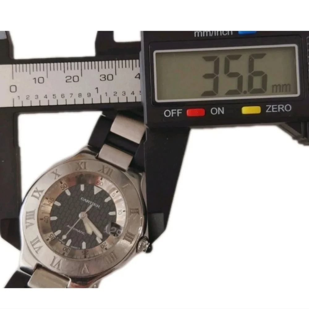 Cartier ~ Must de Cartier 21 Autoscaph 2427 Automatic Watch.